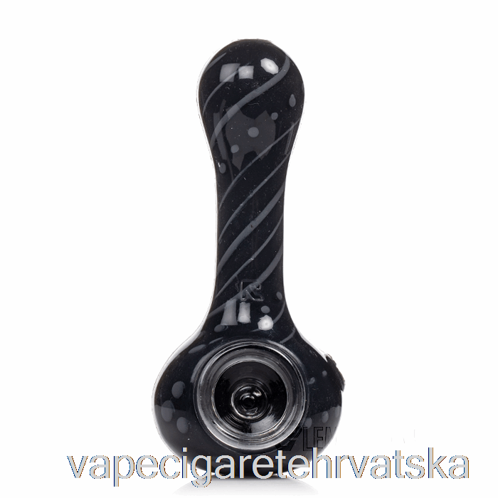 Vape Cigarete Eyce Oraflex Floral Silikonska žlica Crno/siva